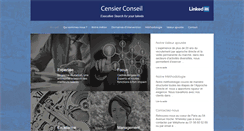 Desktop Screenshot of censier-conseil.com